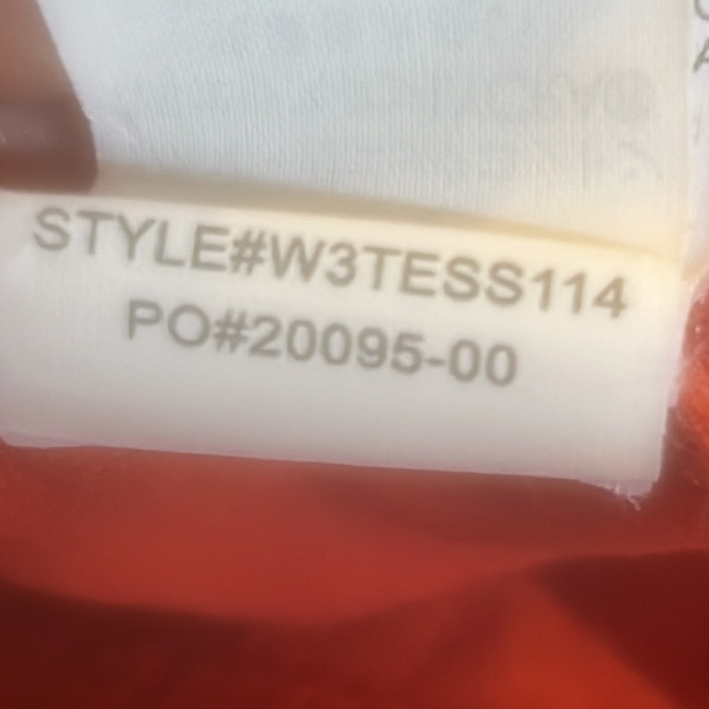 PrAna Orange Tess Organic Cotton Hiking Shorts Women's Size 14 - Picture 9 of 9